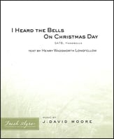 I Heard the Bells on Christmas Day SATB choral sheet music cover